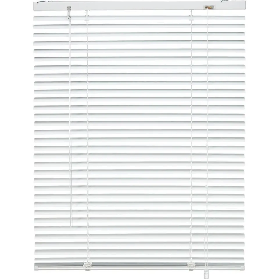 Kwantum Jaloezieën|Houten Jaloezieën|Aluminium Jaloezie Jade Wit 25mm 180x175 Cm