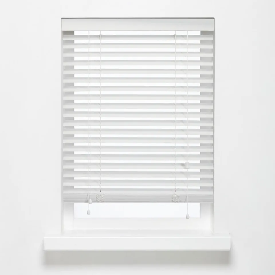 Kwantum Jaloezieën|Bamboe Jaloezie Jax Wit 140x175 Cm