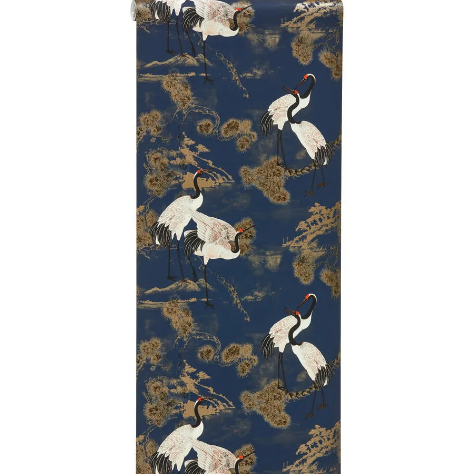 Kwantum Vliesbehang|Behang Anna Blauw