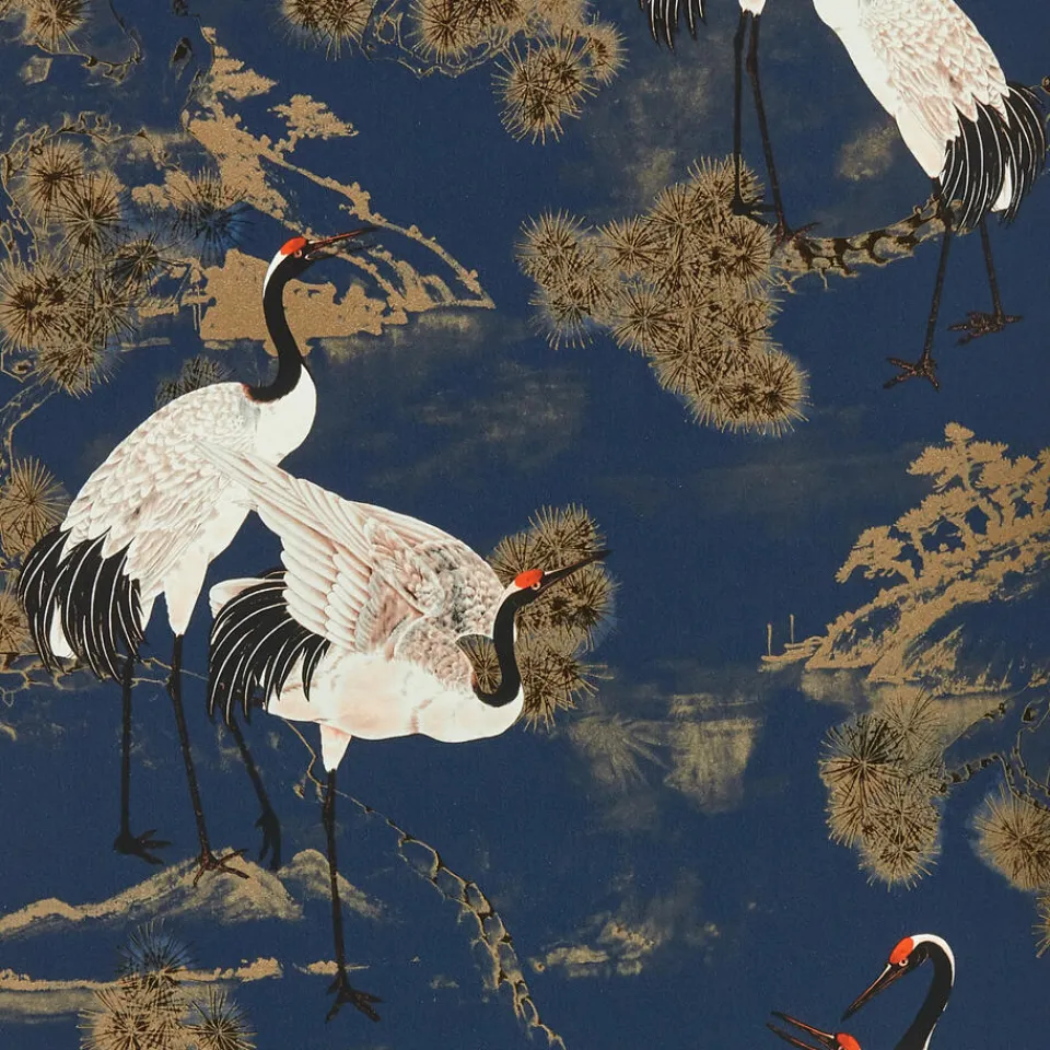 Kwantum Vliesbehang|Behang Anna Blauw