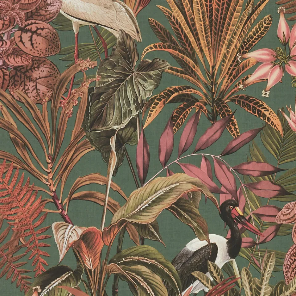 Kwantum Vliesbehang|Behang Bowie Groen