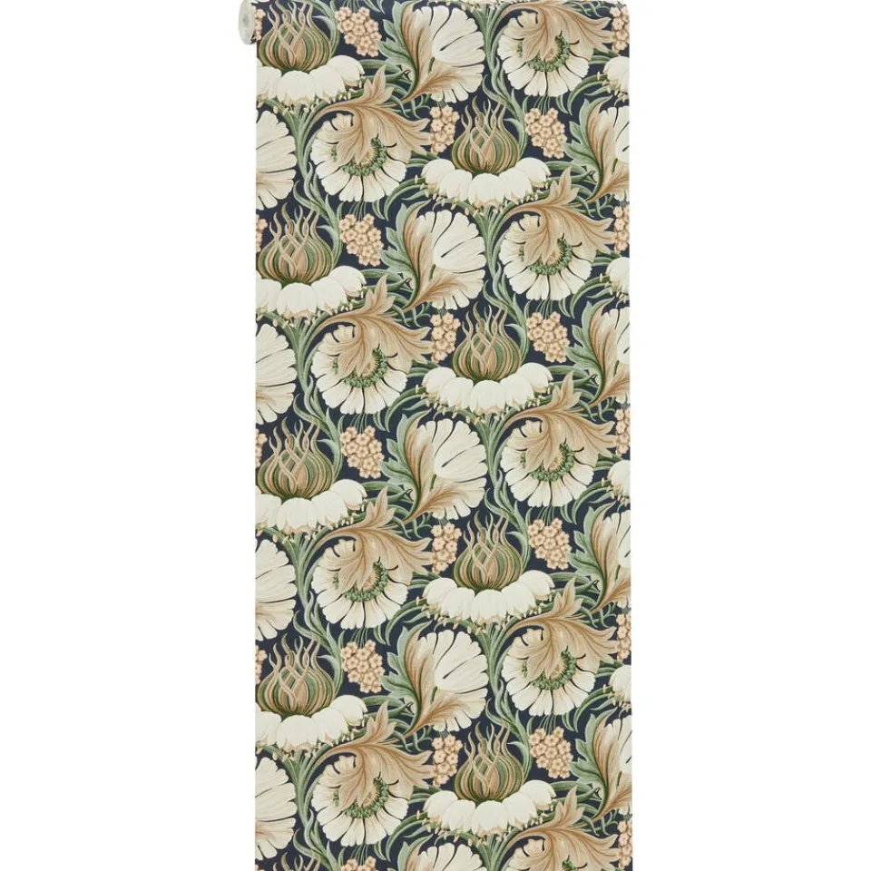 Kwantum Vliesbehang|Behang Diede Zwart