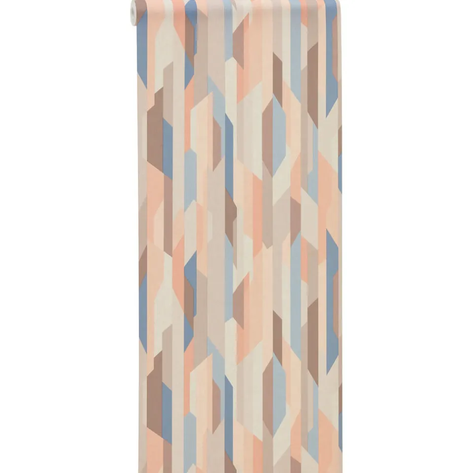 Kwantum Vliesbehang|Behang Esmee Roze