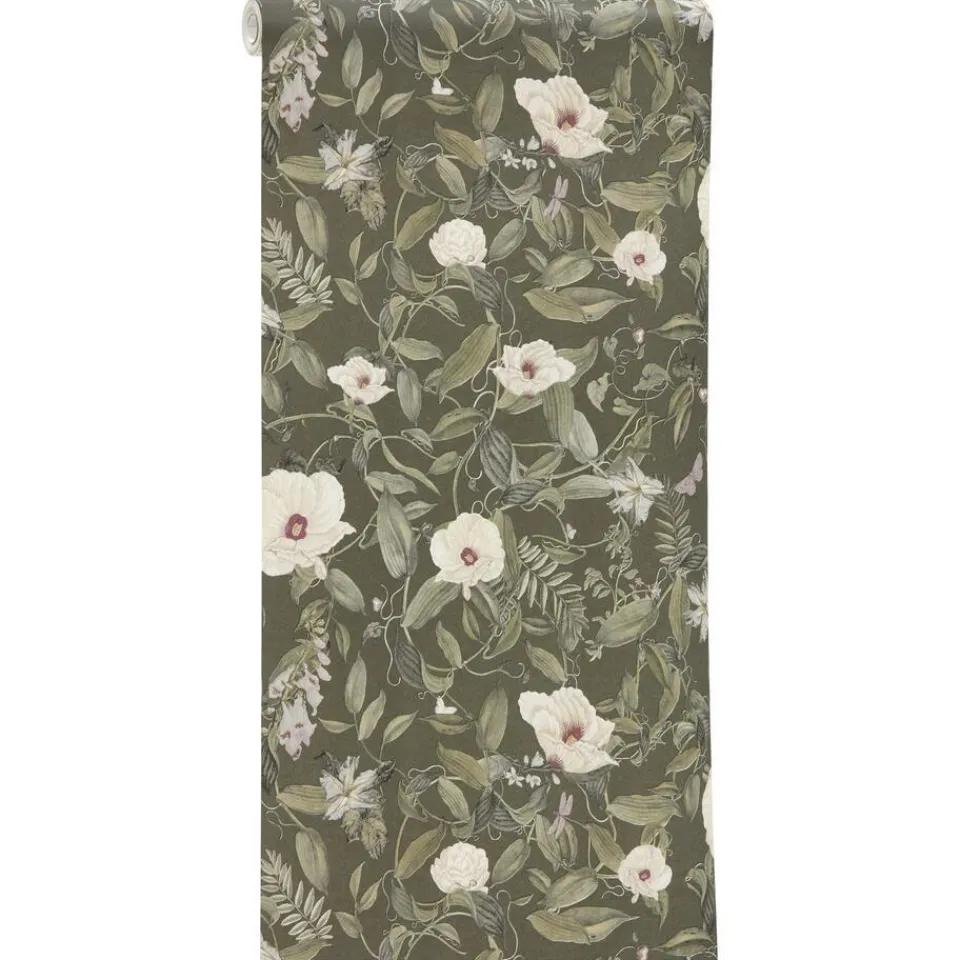 Kwantum Vliesbehang|Behang Famke Groen