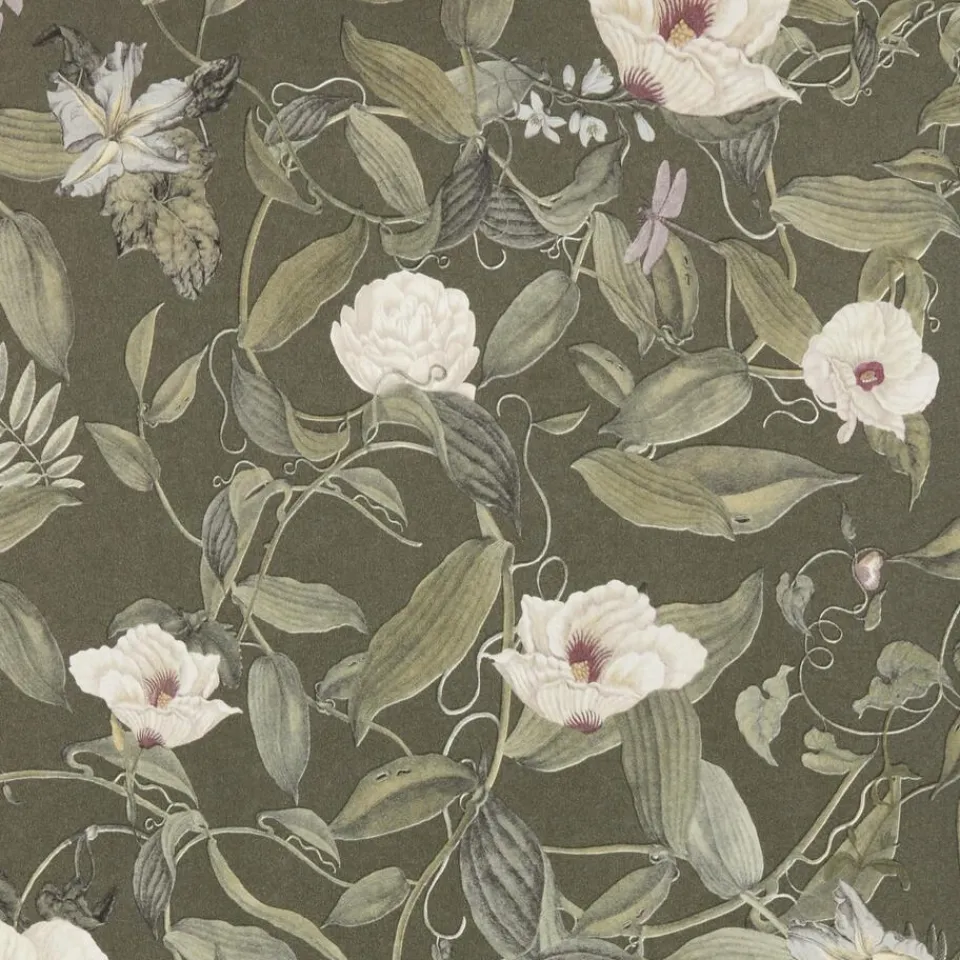 Kwantum Vliesbehang|Behang Famke Groen