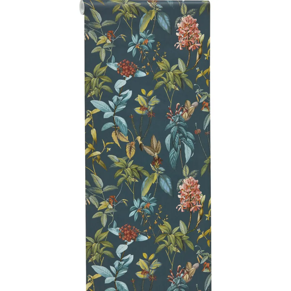 Kwantum Vliesbehang|Behang Isa Blauw