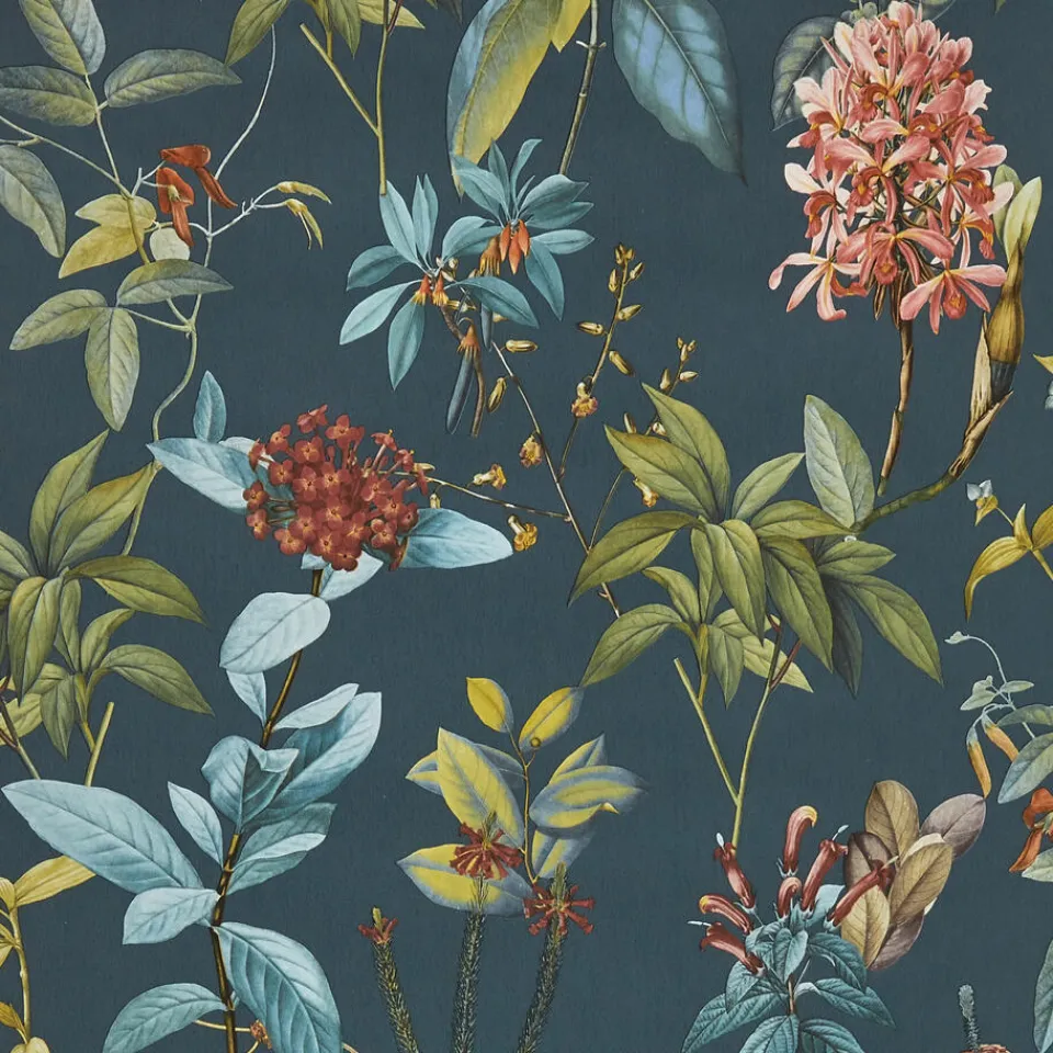 Kwantum Vliesbehang|Behang Isa Blauw