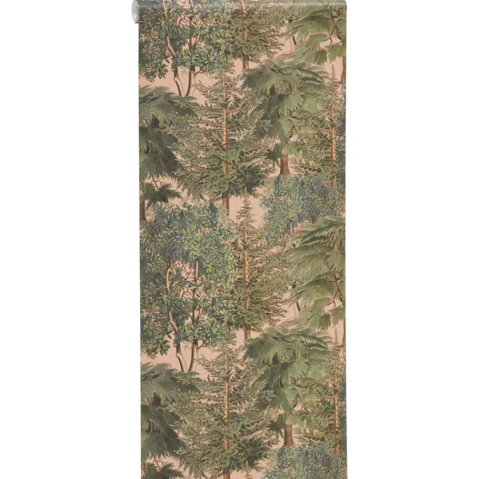 Kwantum Vliesbehang|Behang Ismene Groen