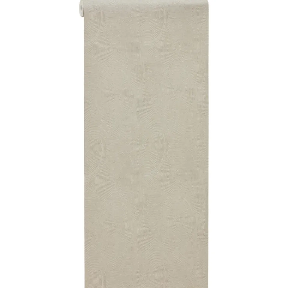 Kwantum Vliesbehang|Behang Marianne Taupe