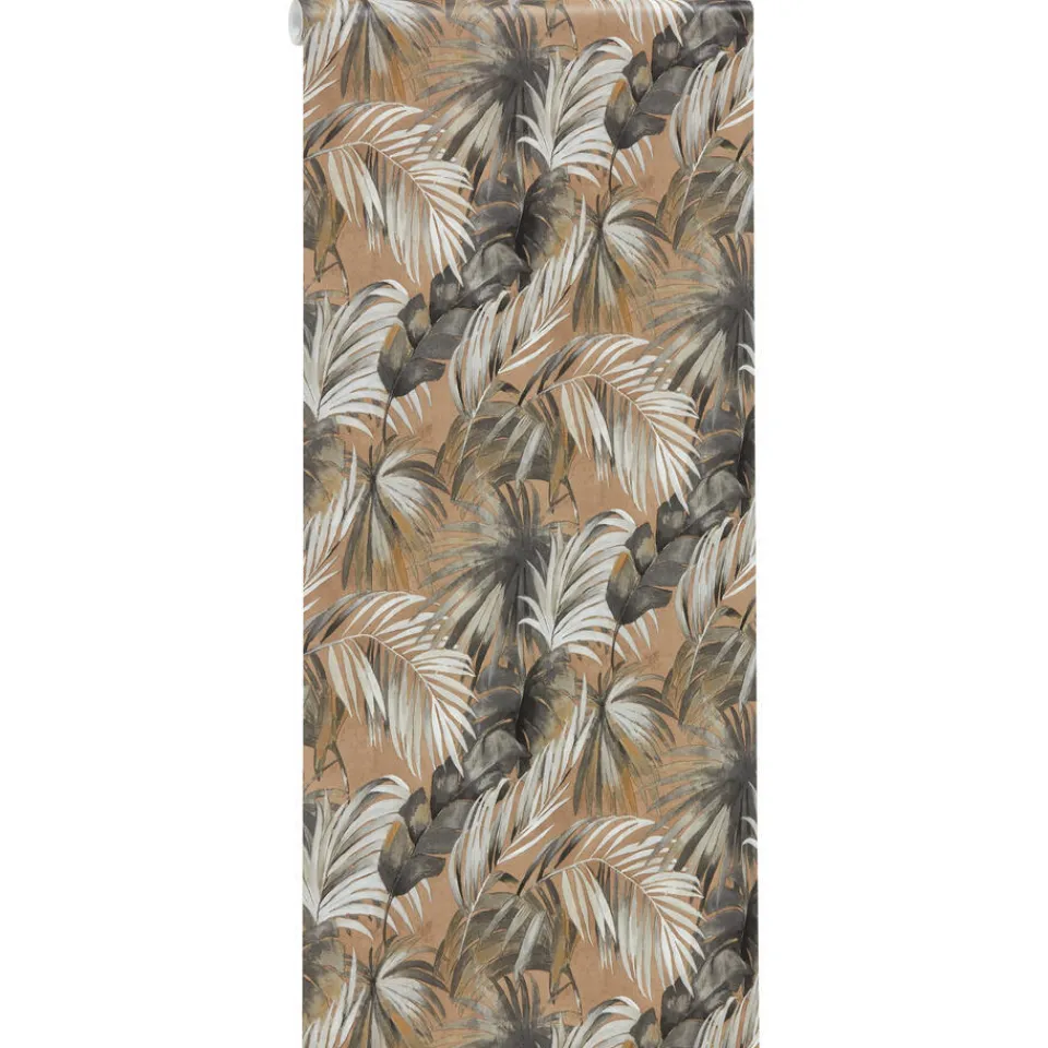 Kwantum Vliesbehang|Behang Merel Bruin