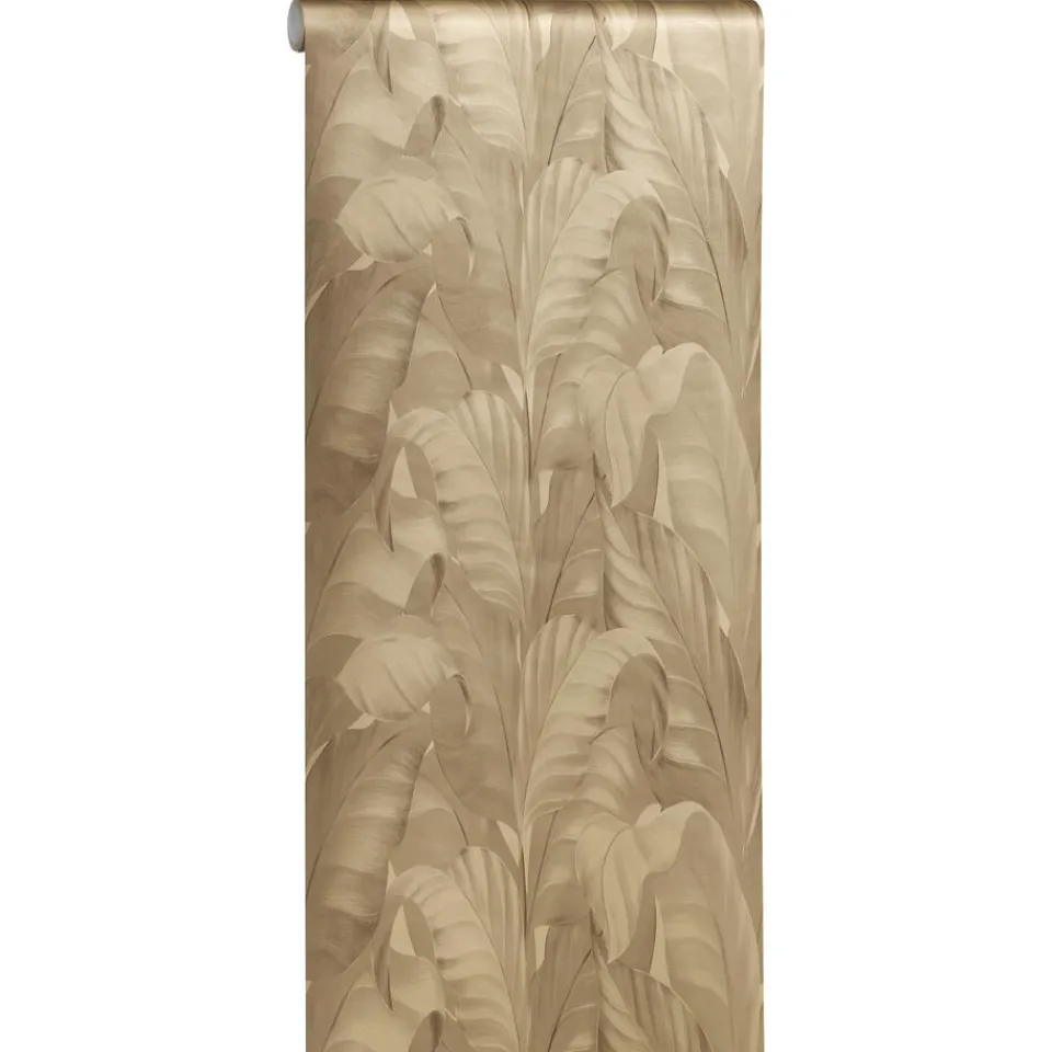 Kwantum Vliesbehang|Behang Oliva Goud