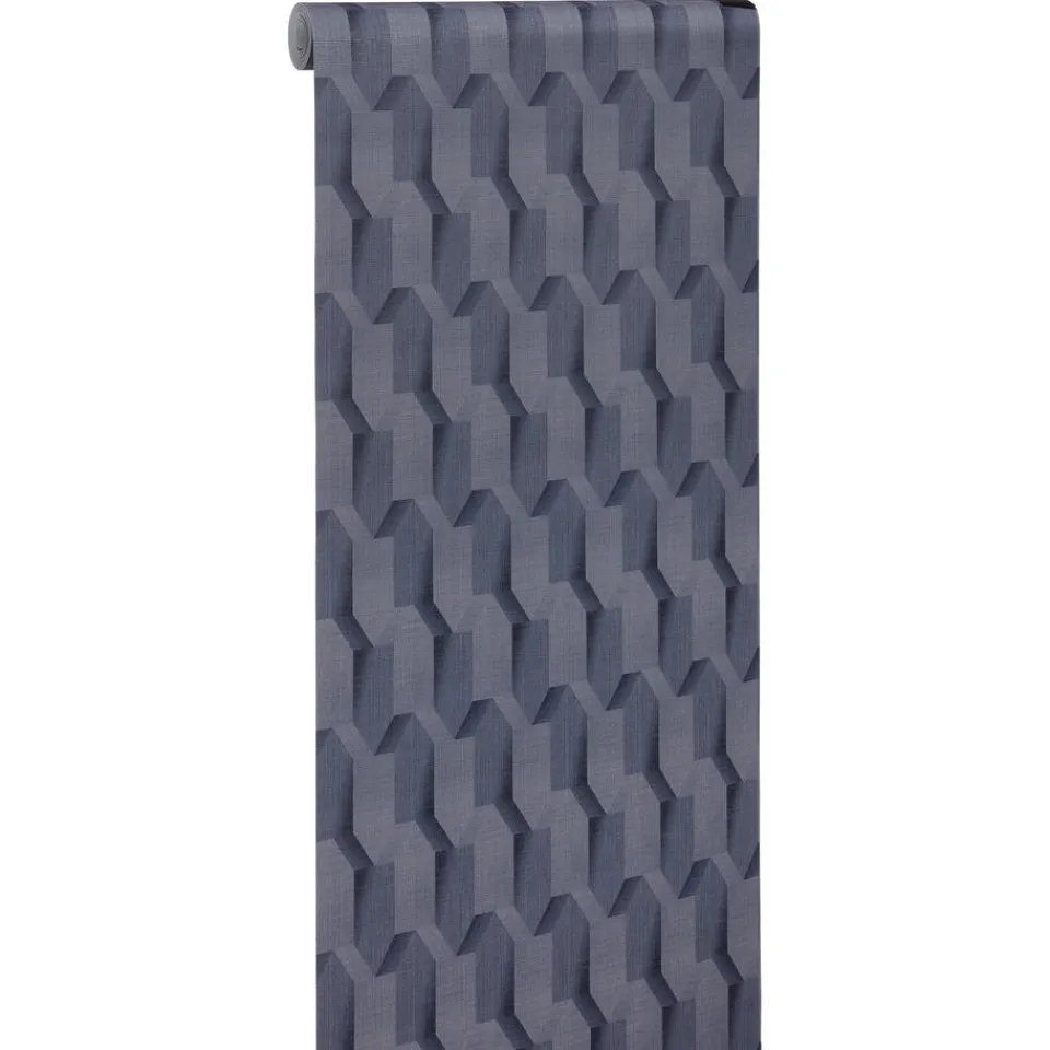 Kwantum Vliesbehang|Behang Pixie Blauw