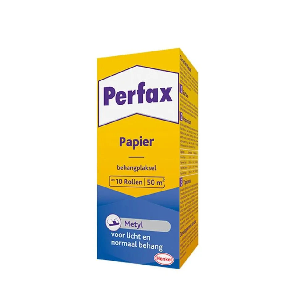 Kwantum Behanggereedschap & Plaksel|Behanglijm Perfax Metyl 125 Gram 125 Gr
