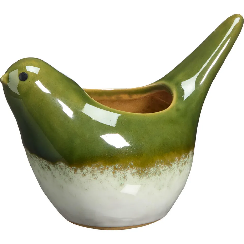Kwantum Vazen & Potten|Bloempot Bird Bresse Groen