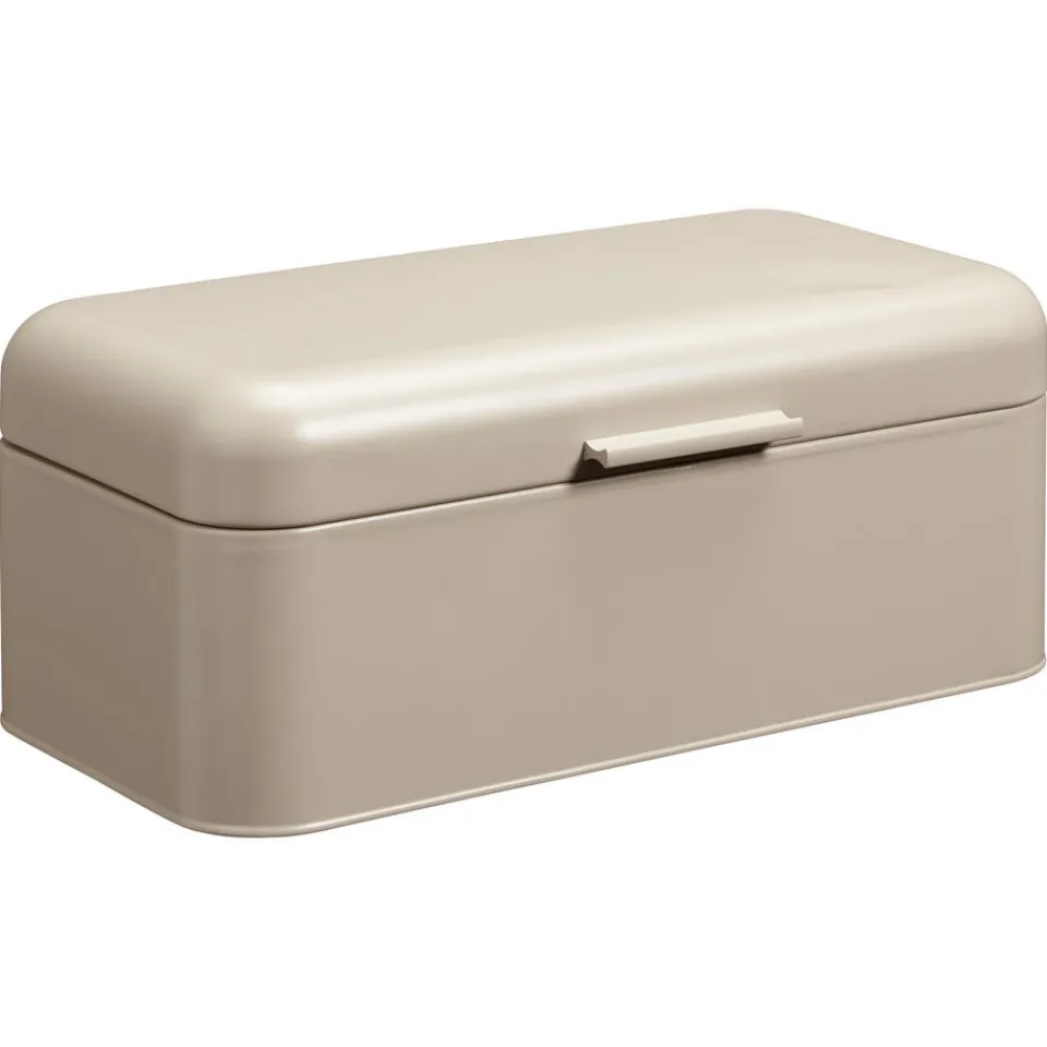 Kwantum Voorraadpotten & Blikken|Broodbox Metaal Taupe