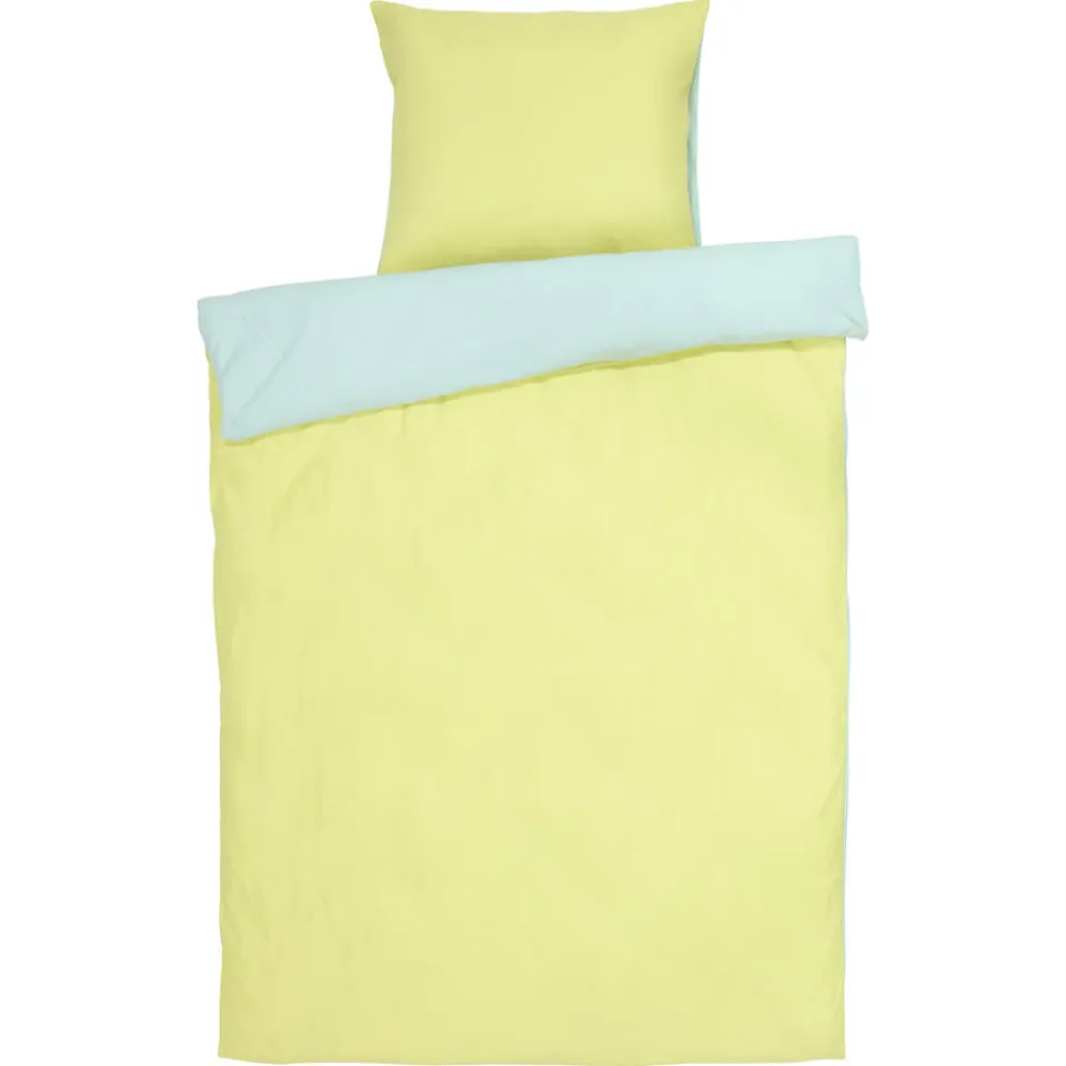 Kwantum Beddengoed|Dekbedovertrek Aila Geel - 200x220 Cm