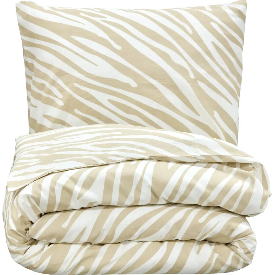 Kwantum Beddengoed|Dekbedovertrekken|Dekbedovertrek Casey Beige 240x240 Cm