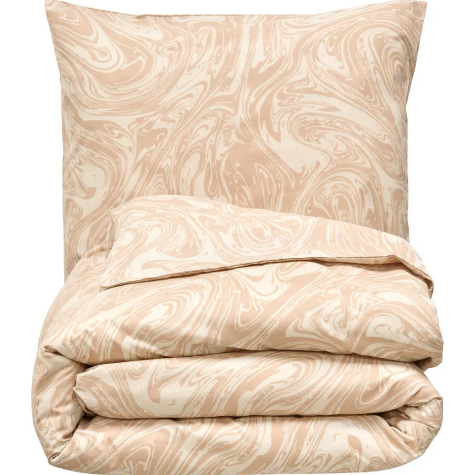 Kwantum Dekbedovertrekken|Beddengoed|Dekbedovertrek Marble Soft Pink 140x220 Cm