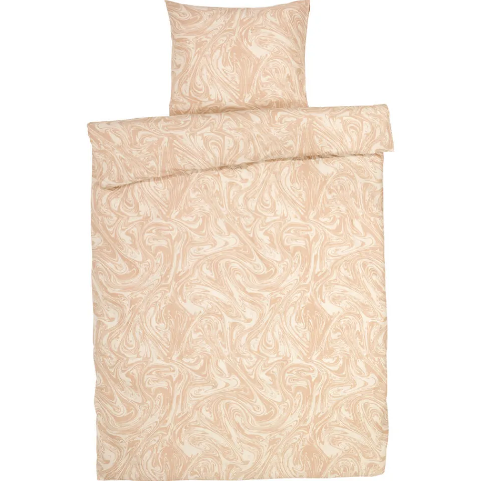 Kwantum Dekbedovertrekken|Beddengoed|Dekbedovertrek Marble Soft Pink 140x220 Cm