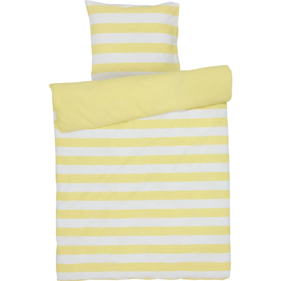 Kwantum Dekbedovertrekken|Beddengoed|Dekbedovertrek Solis - Geel 140x220 Cm