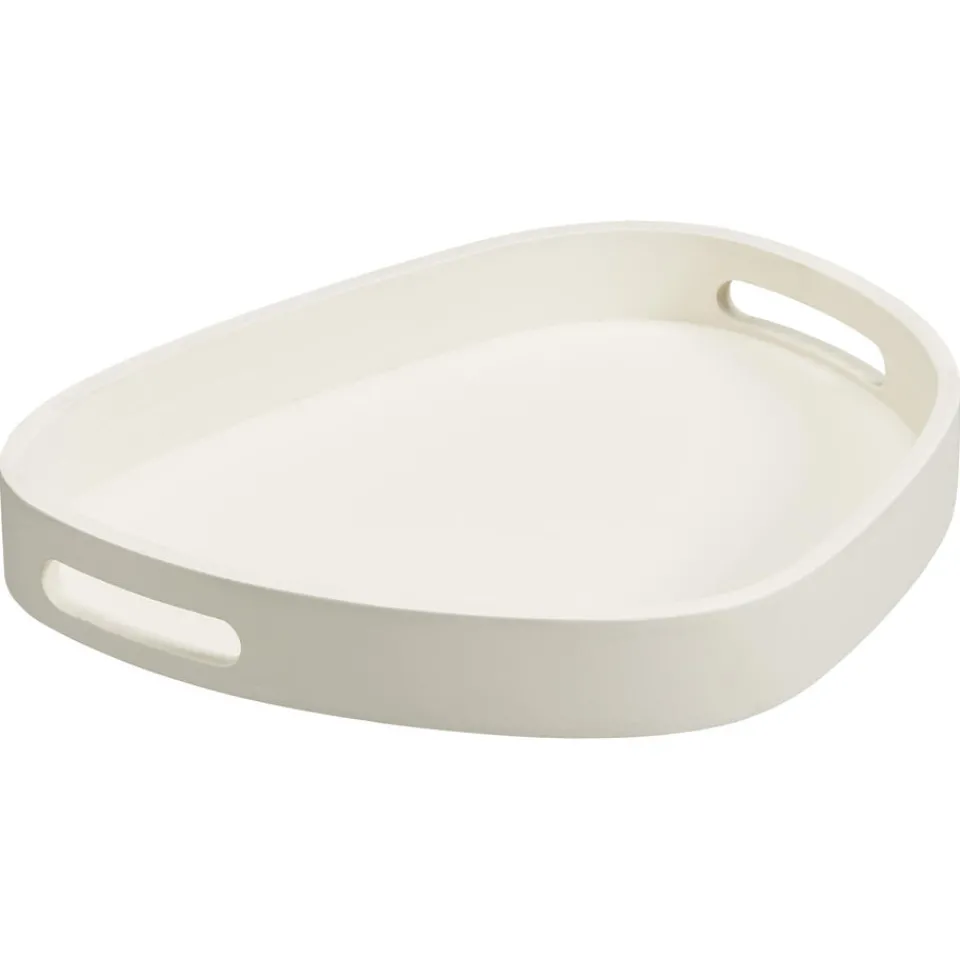 Kwantum Dienbladen|Dienblad Organic Hout Off-White