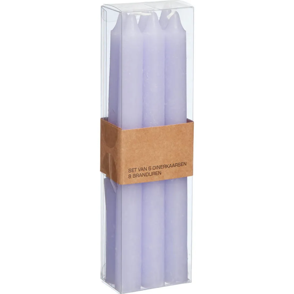 Kwantum Kaarsen & Theelichten|Kaarsen & Theelichten|Dinerkaars 6 Stuks