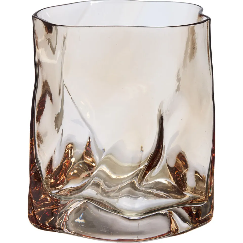 Kwantum Glazen|Glazen|Drinkglas Organic Swirl - 340 Ml