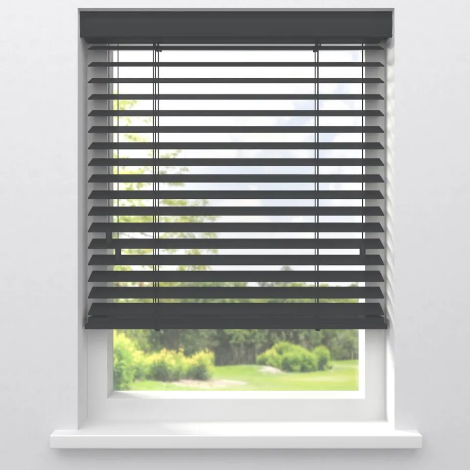 Kwantum Jaloezieën|Houten Jaloezieën|Fenstr Bamboe Jaloezie Wessel 50mm