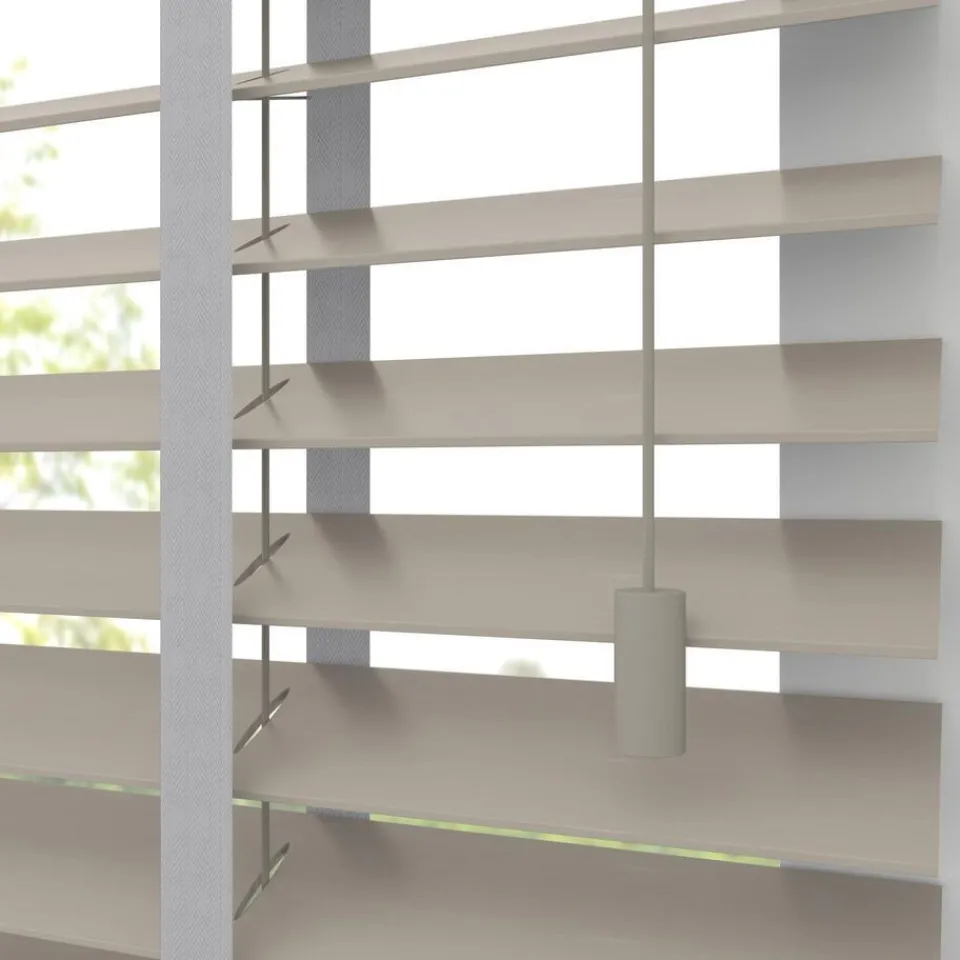 Kwantum Houten Jaloezieën|Jaloezieën|Fenstr Bamboe Jaloezie Wessel 50mm