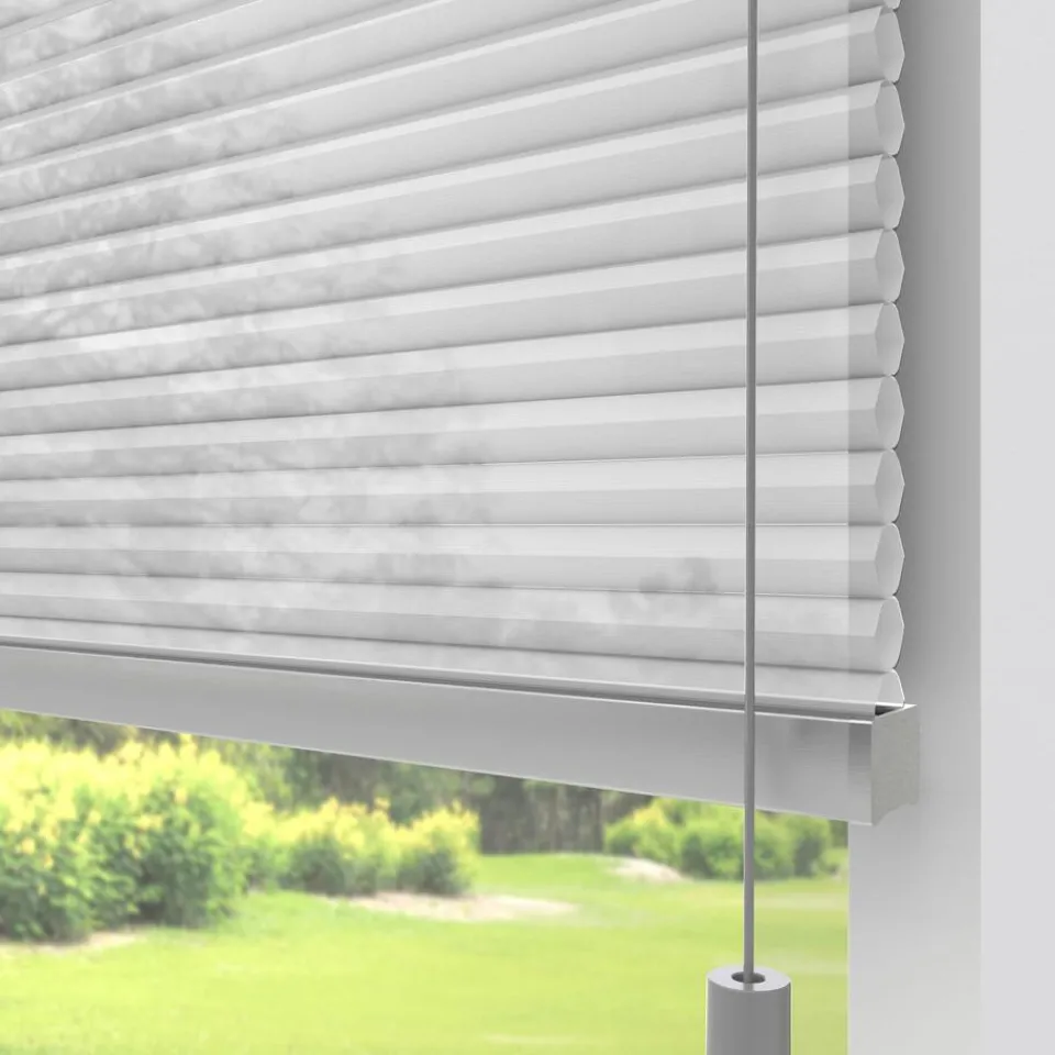 Kwantum Plisségordijnen|Fenstr Dubbel Plissé Lizzy Lichtdoorlatend