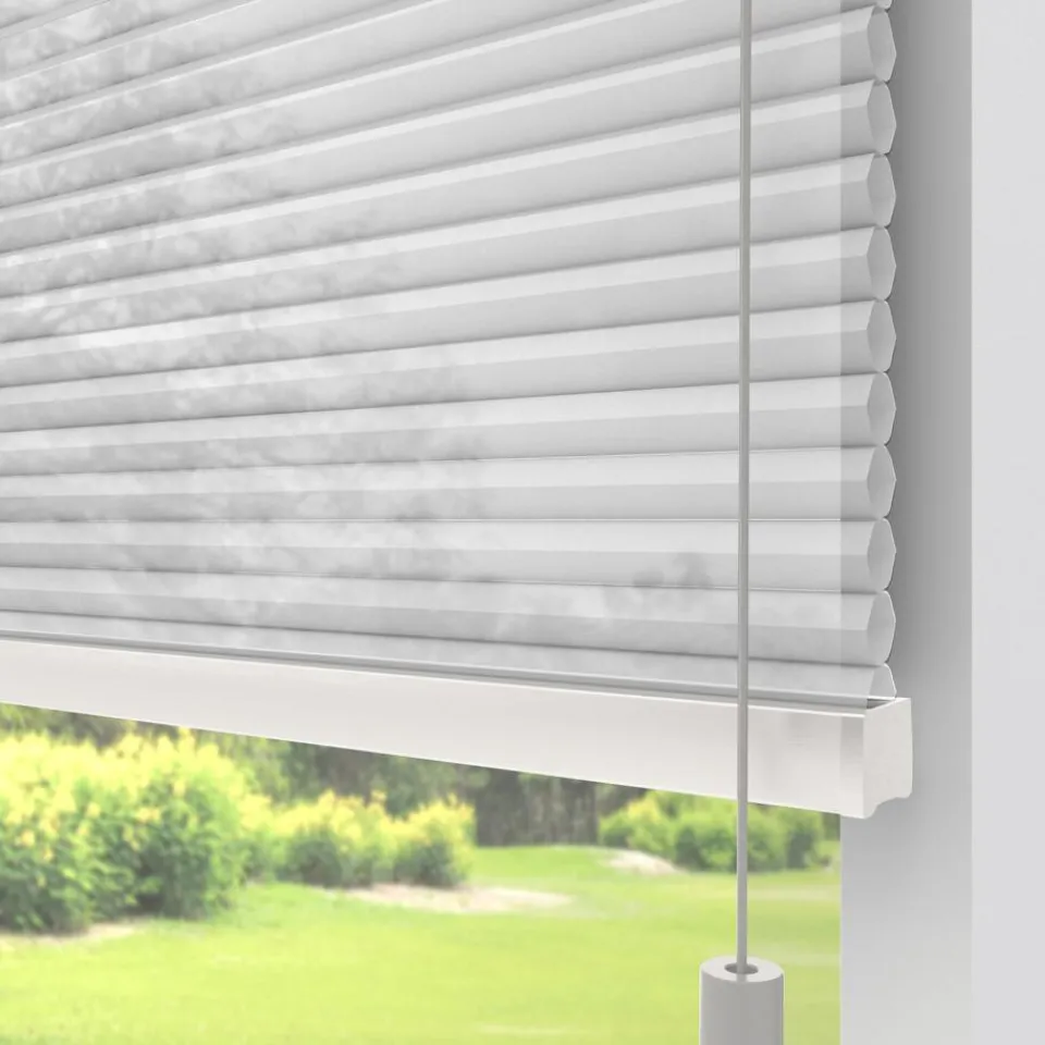 Kwantum Plisségordijnen|Fenstr Dubbel Plissé Jana Lichtdoorlatend