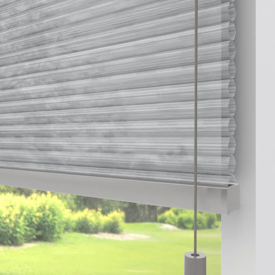 Kwantum Plisségordijnen|Fenstr Dubbel Plissé Ezra Lichtdoorlatend