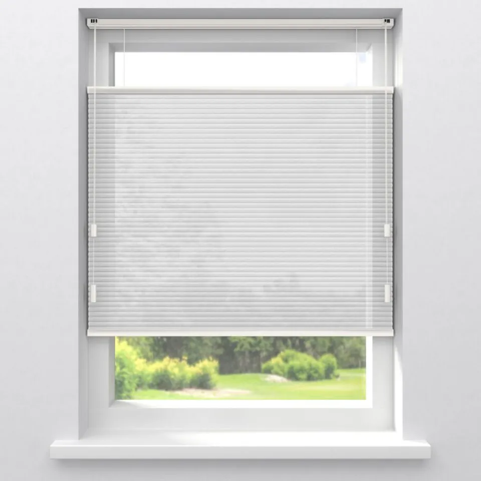 Kwantum Plisségordijnen|Fenstr Dubbel Plissé Elena Lichtdoorlatend