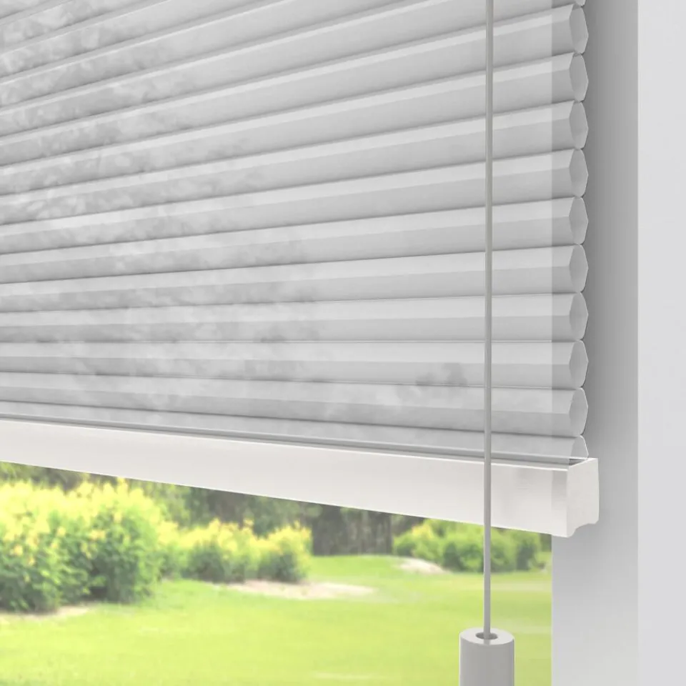 Kwantum Plisségordijnen|Fenstr Dubbel Plissé Elena Lichtdoorlatend