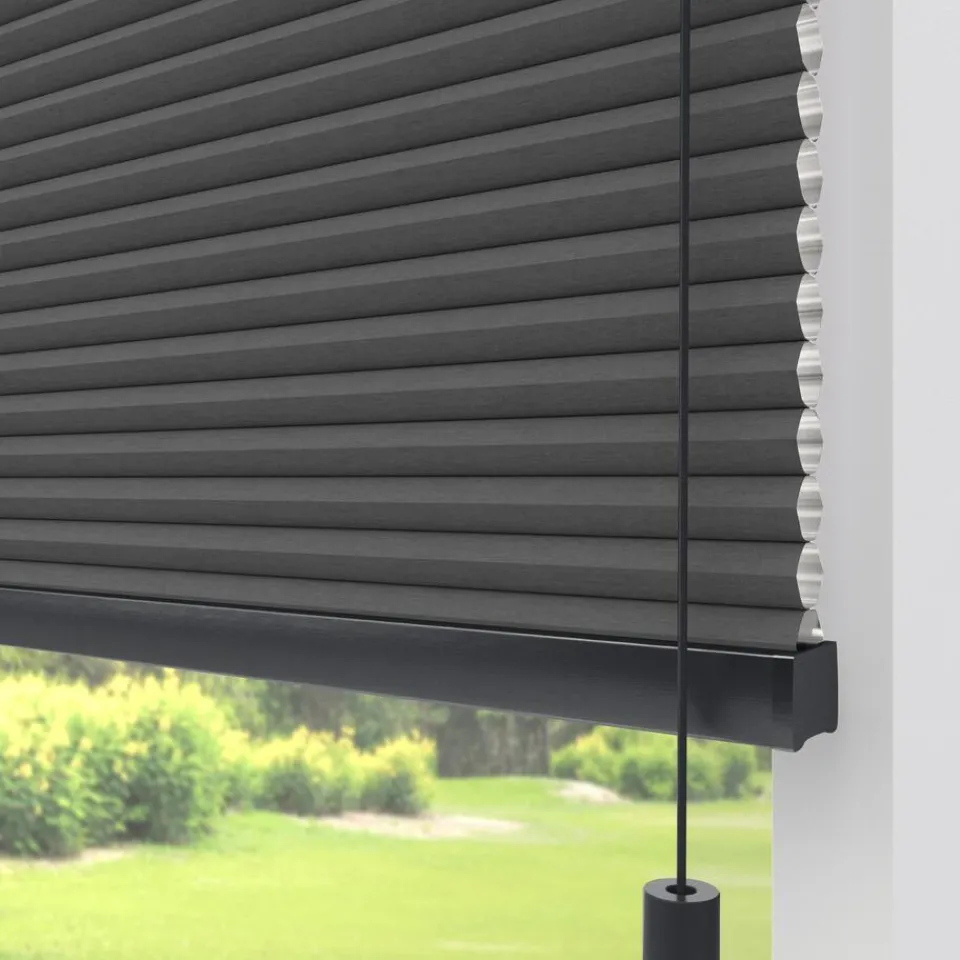 Kwantum Plisségordijnen|Fenstr Dubbel Plissé Aniek Verduisterend