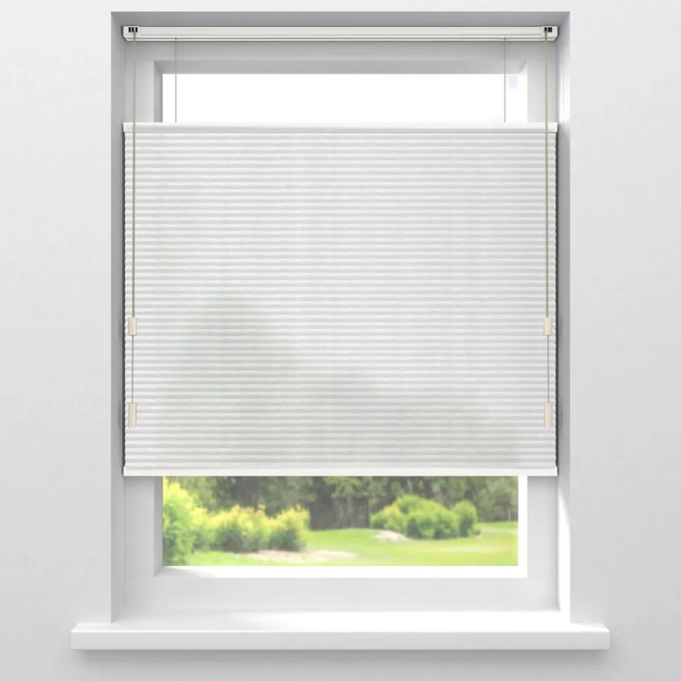 Kwantum Plisségordijnen|Fenstr Dubbel Plisségordijn Mia Lichtdoorlatend