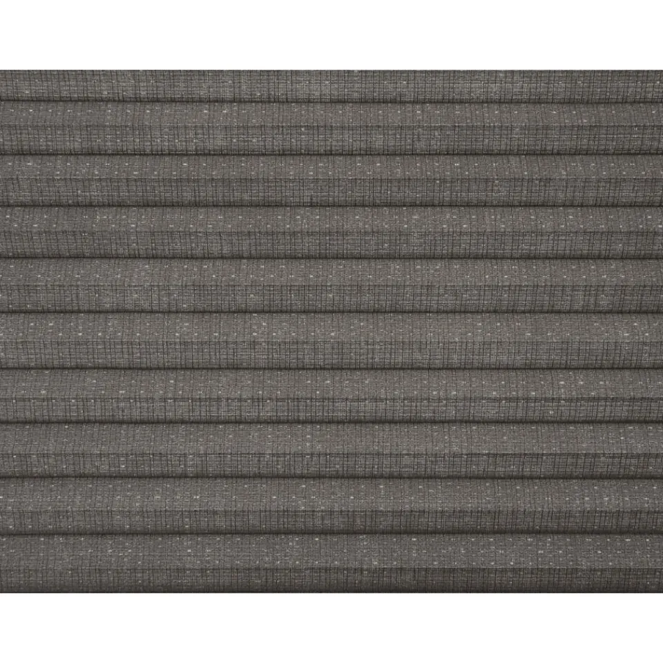 Kwantum Plisségordijnen|Fenstr Dubbel Plisségordijn Maud Donkerbruin Transparant