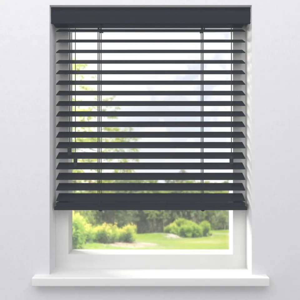 Kwantum Houten Jaloezieën|Jaloezieën|Fenstr Houten Jaloezie Hein 50mm