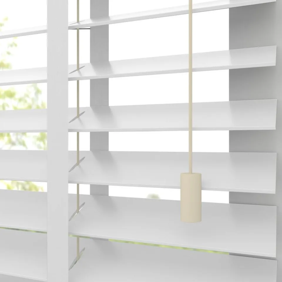 Kwantum Houten Jaloezieën|Jaloezieën|Fenstr Houten Jaloezie Hein 50mm