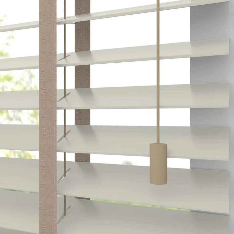 Kwantum Houten Jaloezieën|Jaloezieën|Fenstr Houten Jaloezie Hein 50mm