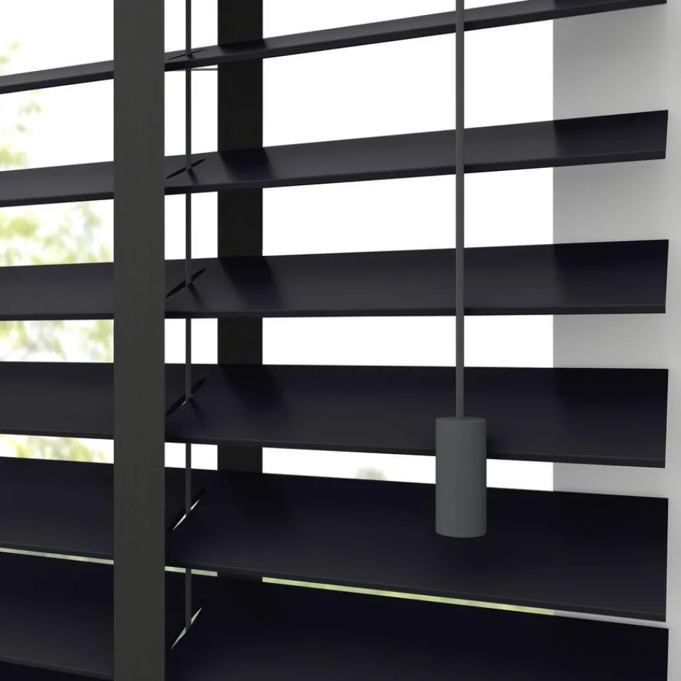 Kwantum Houten Jaloezieën|Jaloezieën|Fenstr Houten Jaloezie Hein 50mm