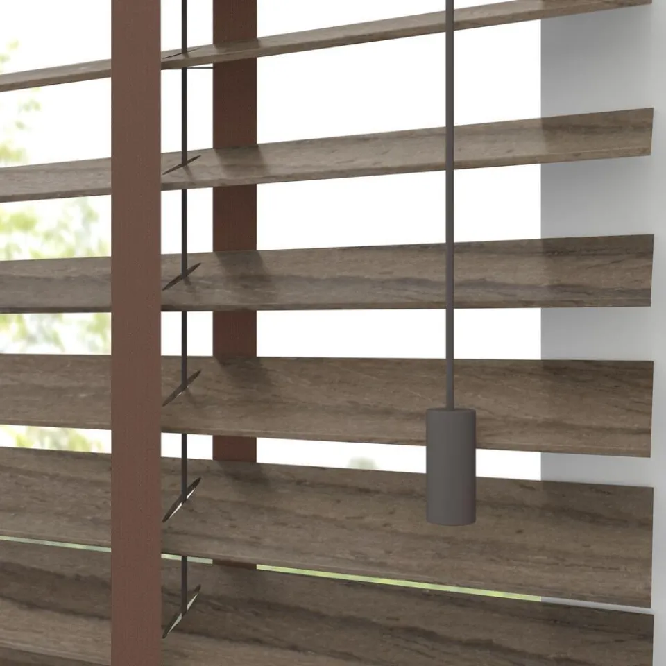 Kwantum Houten Jaloezieën|Jaloezieën|Fenstr Houten Jaloezie Jens 50mm
