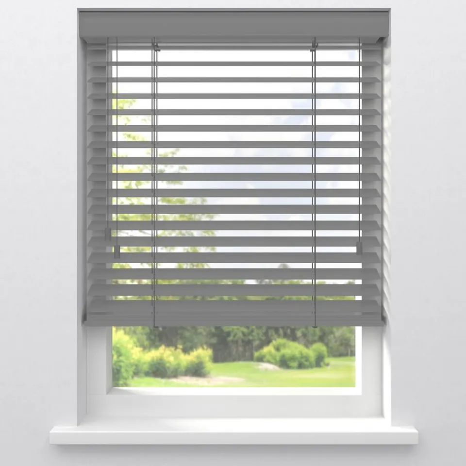 Kwantum Aluminium Jaloezieën|Houten Jaloezieën|Fenstr Houten Jaloezie Theun 65mm