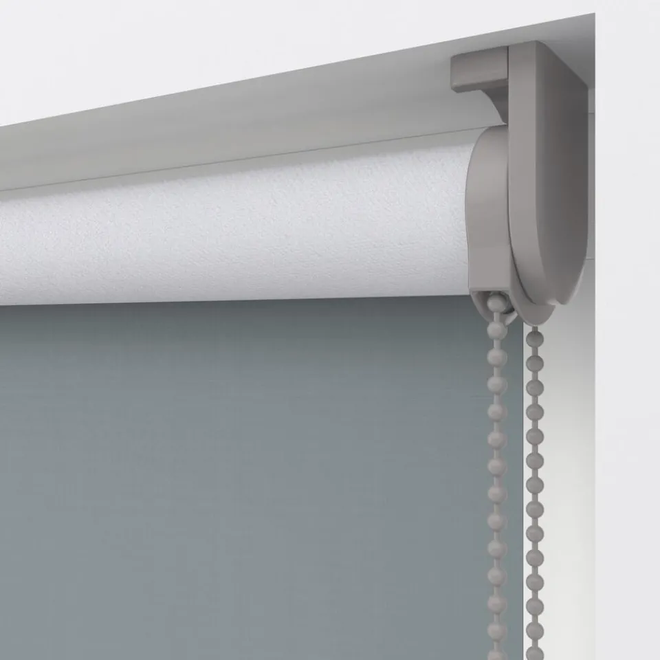 Kwantum Rolgordijnen|Fenstr Rolgordijn Noor Staalgrijs Verduisterend