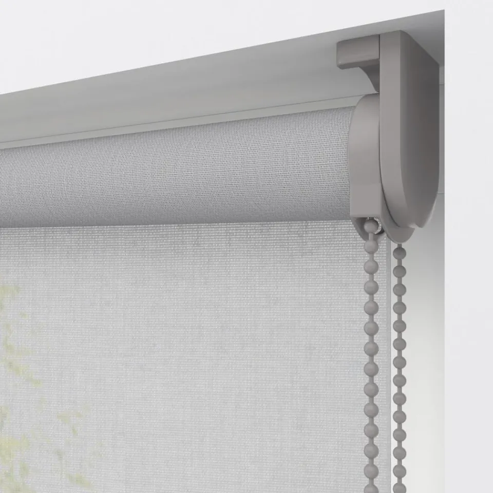 Kwantum Rolgordijnen|Fenstr Rolgordijn Emma Grijs Transparant