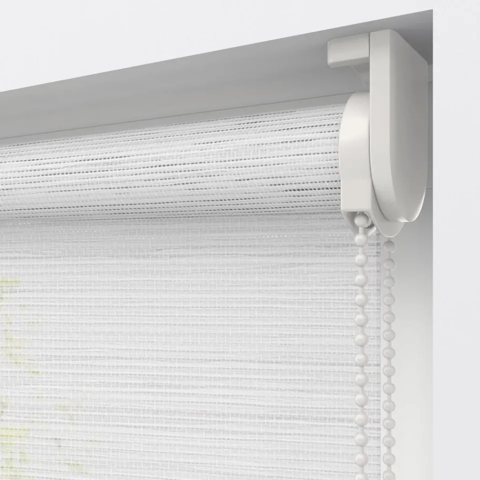 Kwantum Rolgordijnen|Fenstr Rolgordijn Fleur Wit Transparant