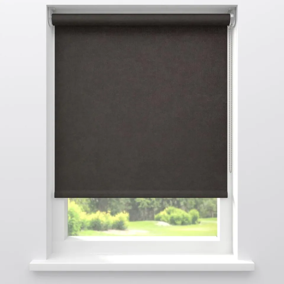 Kwantum Rolgordijnen|Fenstr Rolgordijn Gus Velours Verduisterend