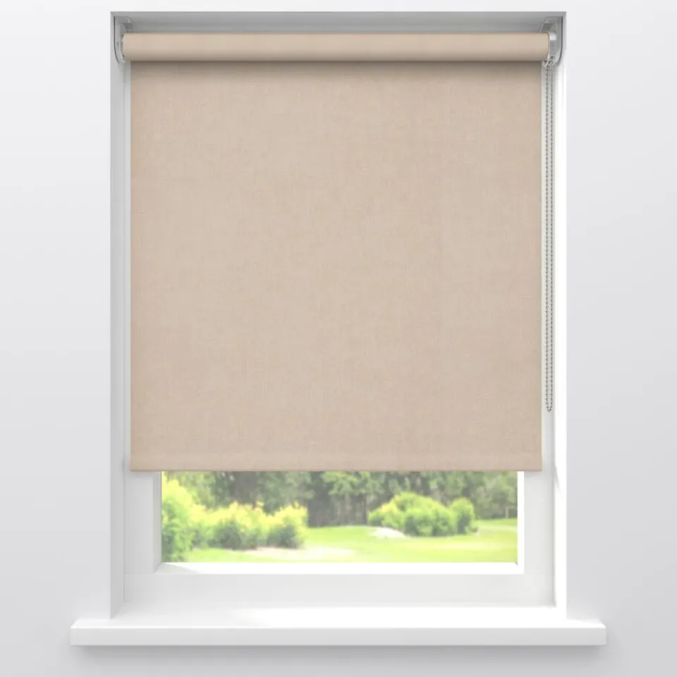 Kwantum Rolgordijnen|Fenstr Rolgordijn Gus Velours Deels Verduisterend