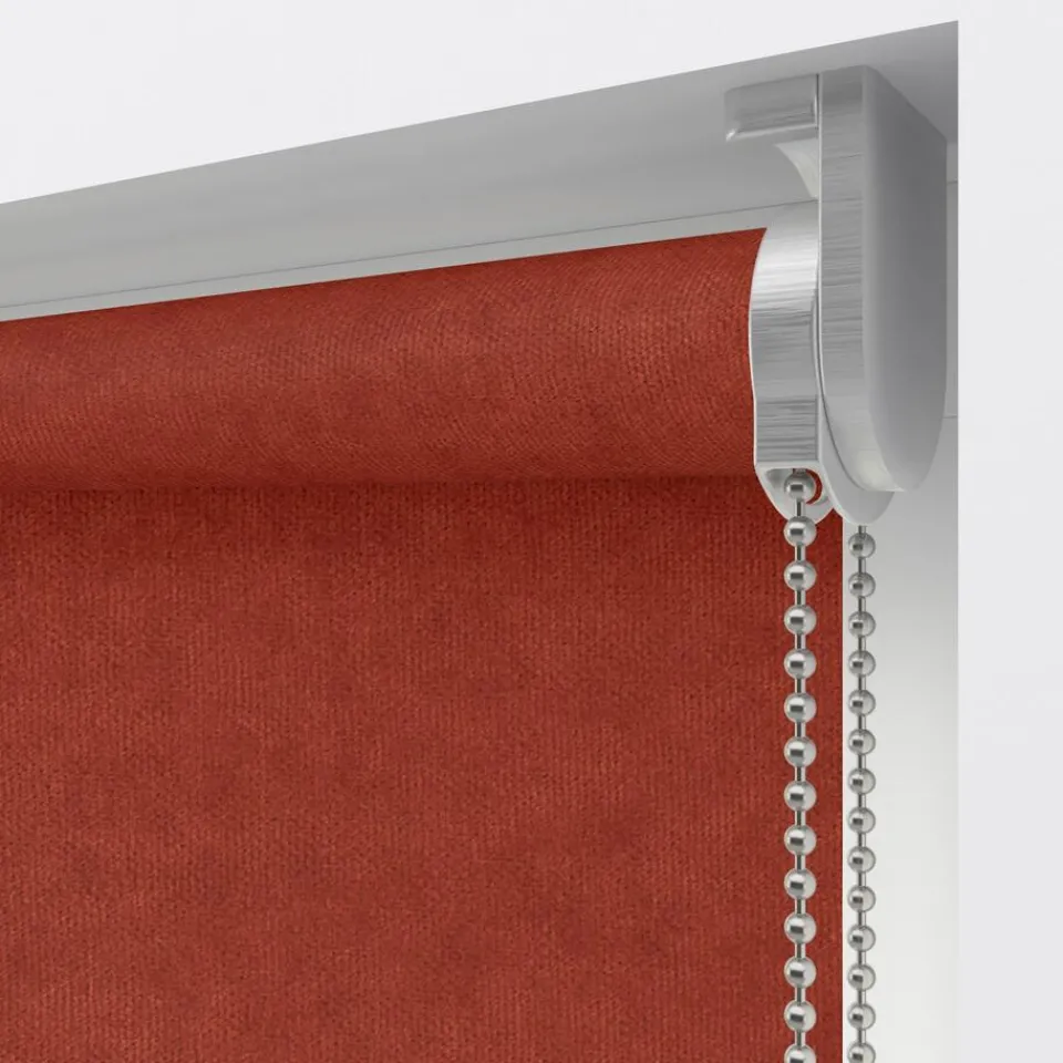 Kwantum Rolgordijnen|Fenstr Rolgordijn Gus Velours Deels Verduisterend