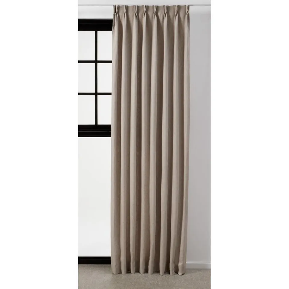 Kwantum Vouwgordijnen|Gordijnen|Gordijn Aaron Naturel